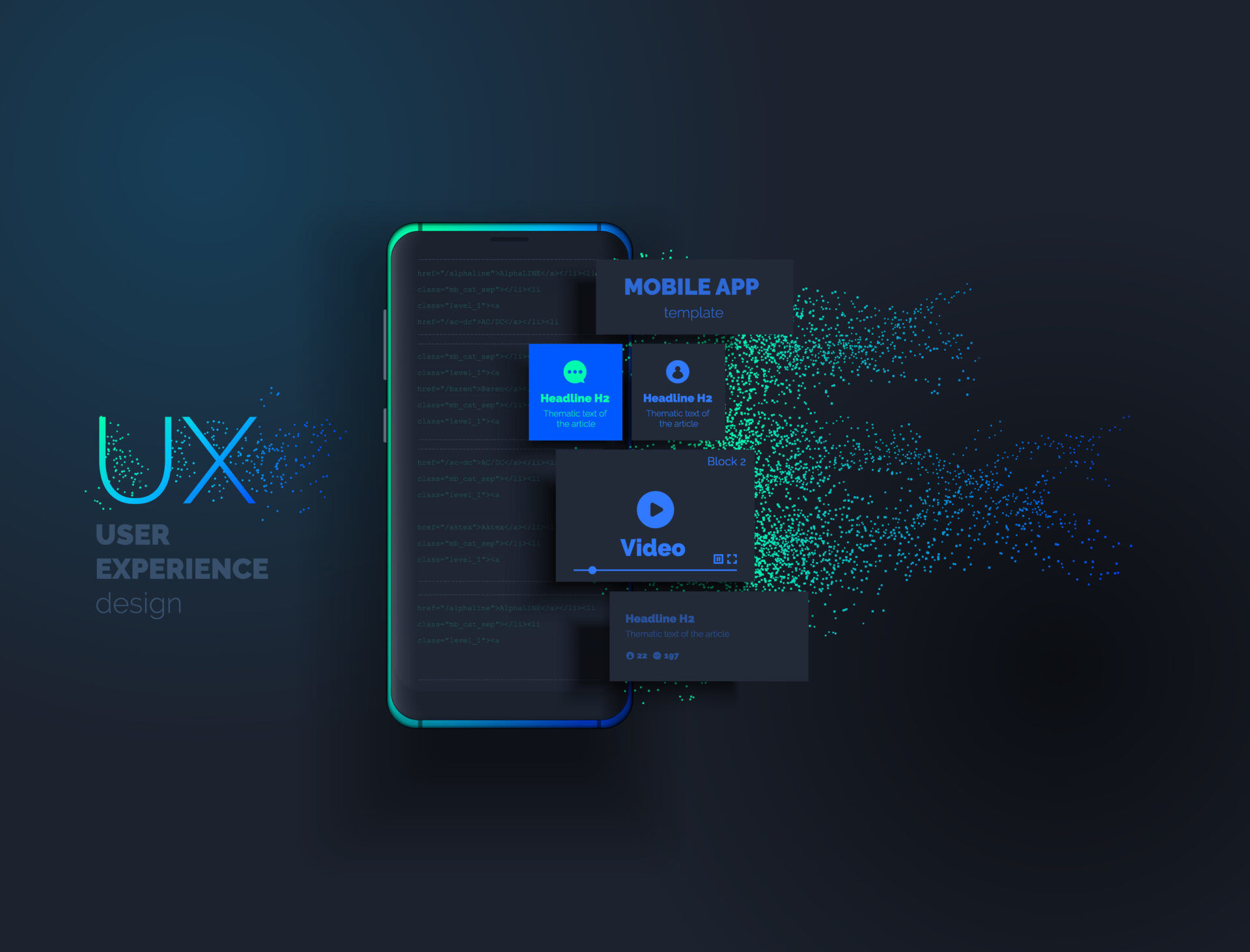 Abstract UX Design